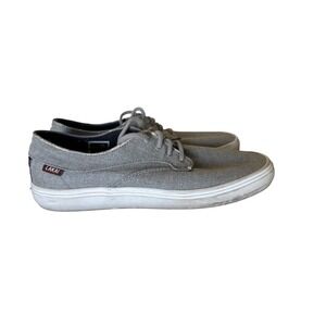 Lakai Riley Hawk Echelon Mens 8‎ Skate Shoes Grey Canvas Low Top Sneakers Street